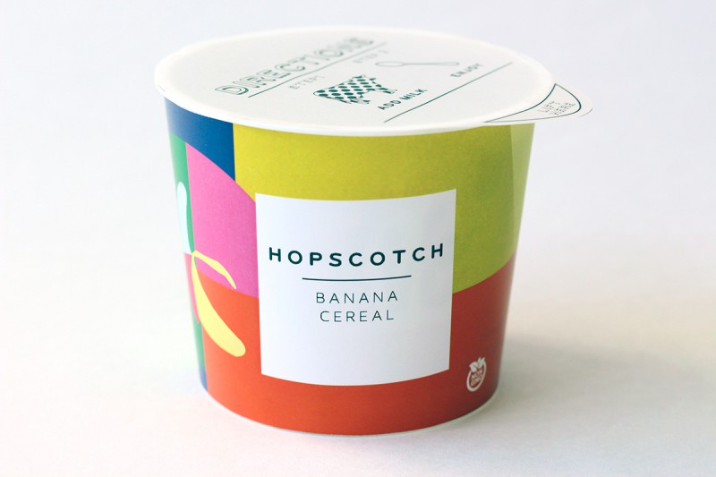 谷物牛奶包裝設計(圖1)