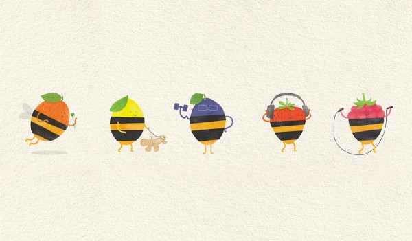 蜂蜜包裝設計(圖2)