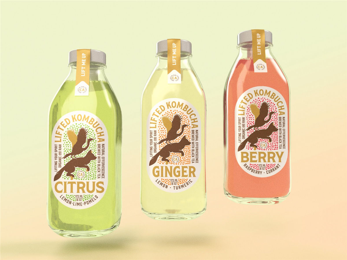 茶飲料包裝設計(圖2)