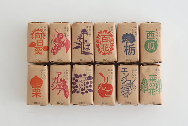 一組日本的農特產品包裝設計(圖2)