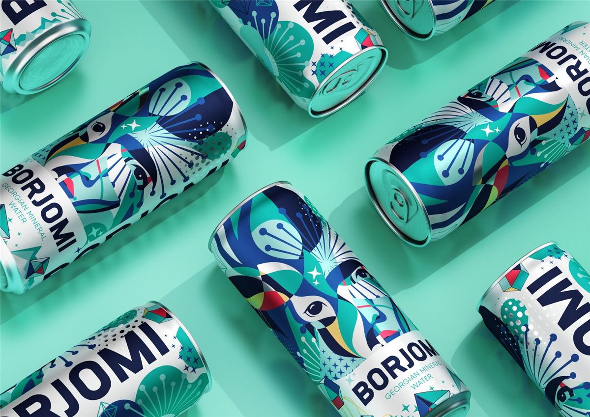 礦泉水包裝設計-易拉罐裝(圖8)