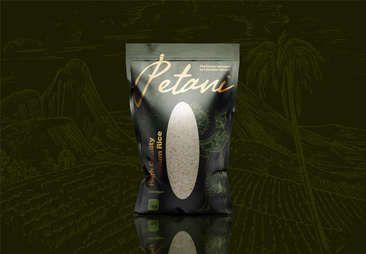 大米包裝設計圖片素材欣賞(圖7)