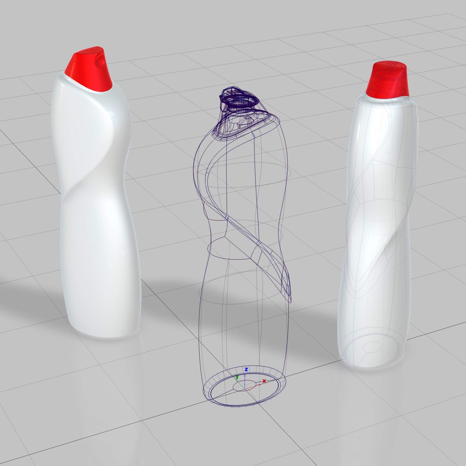 浴室清潔劑包裝設(shè)計(jì)(圖3)