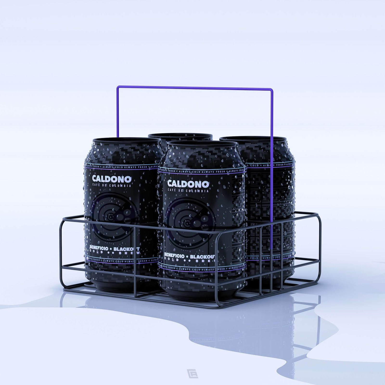 冷咖啡包裝設計(圖2)