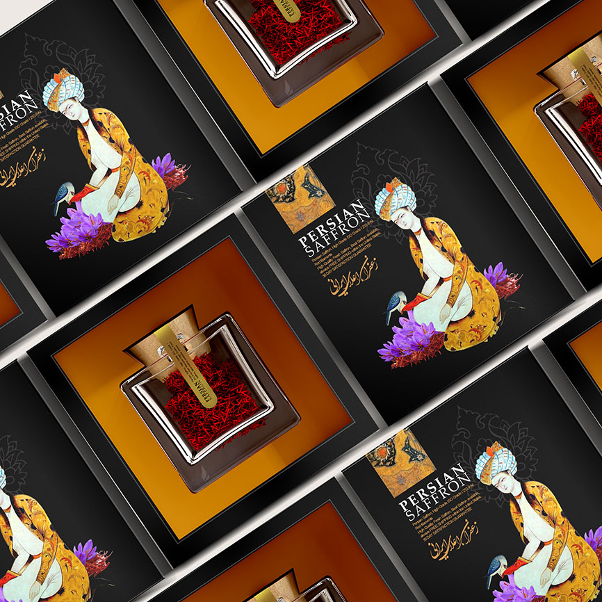 藏紅花包裝設計欣賞(圖4)