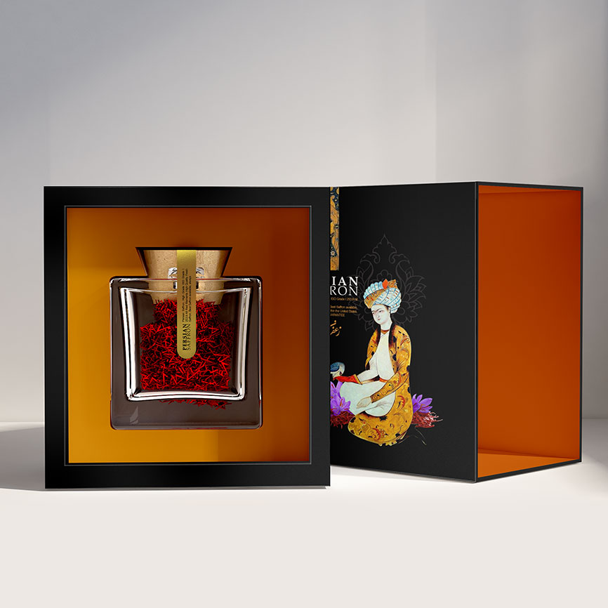 藏紅花包裝設計欣賞(圖3)