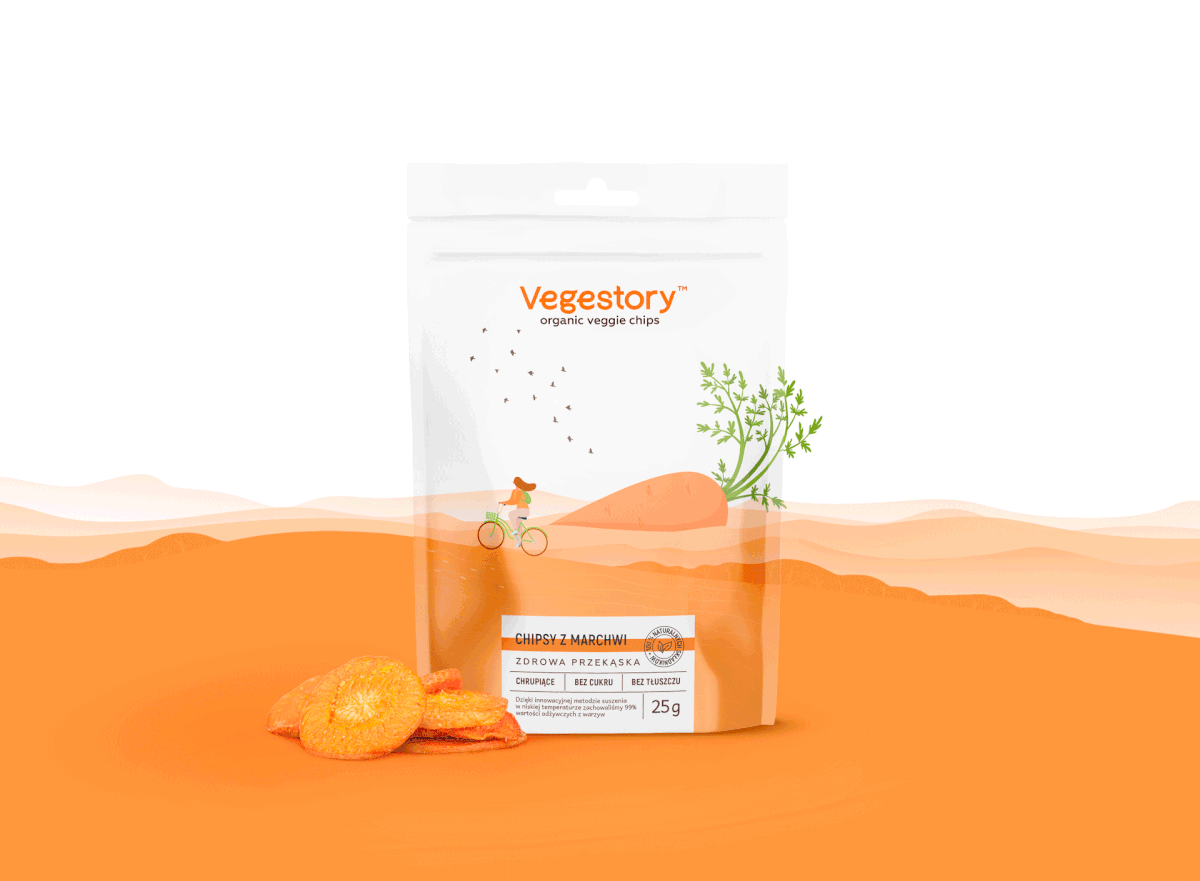 胡蘿卜干包裝設計(圖1)