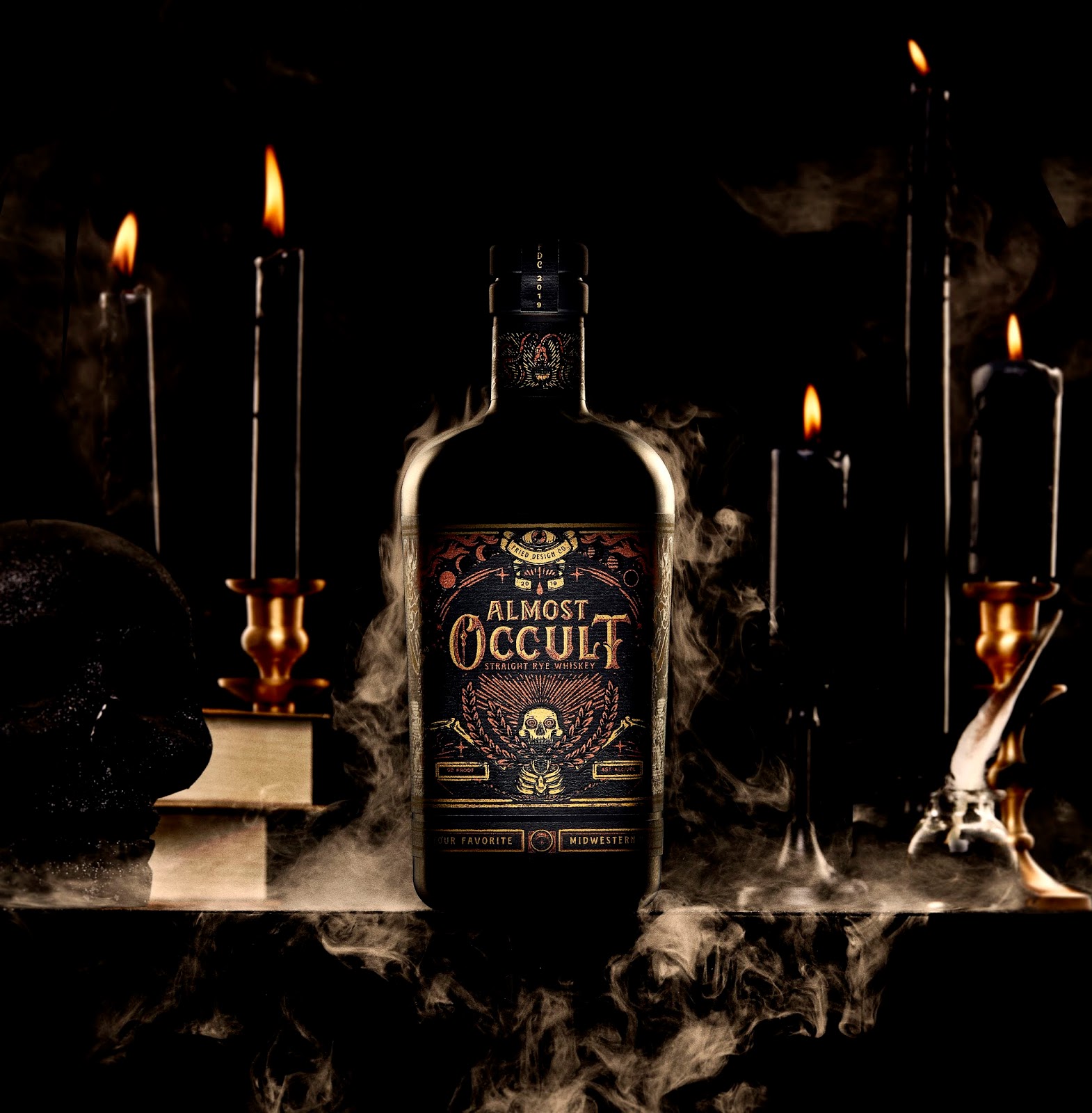 黑麥威士忌酒包裝設計(圖1)