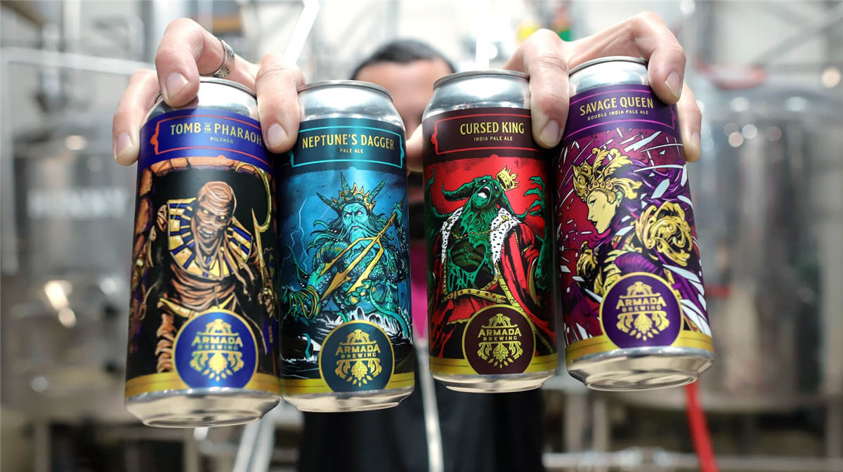 啤酒包裝與游戲人物結合(圖2)