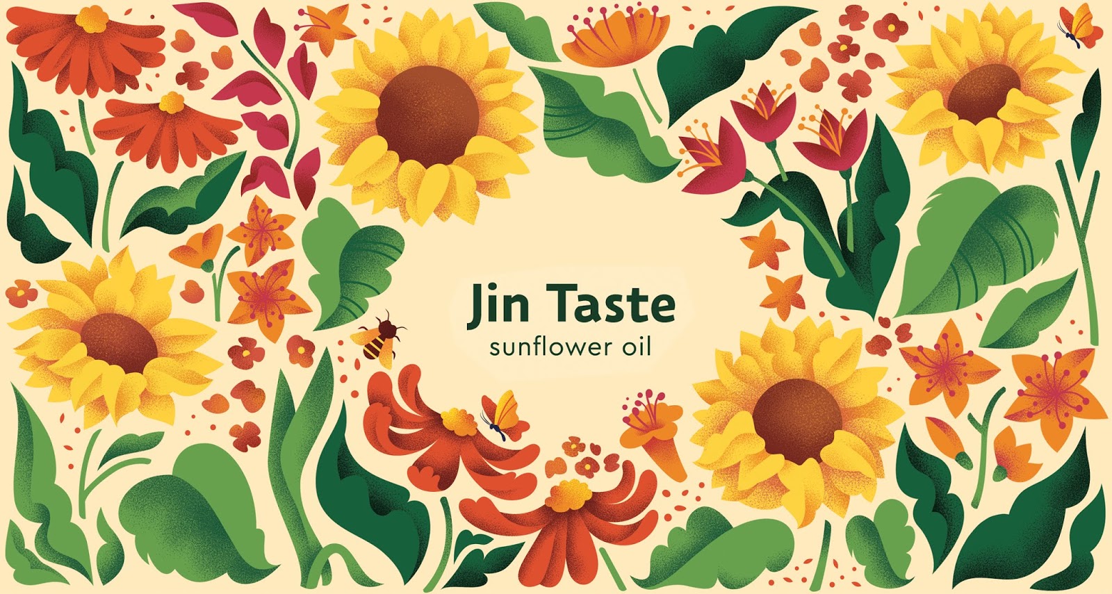 葵花籽油包裝設計(圖1)