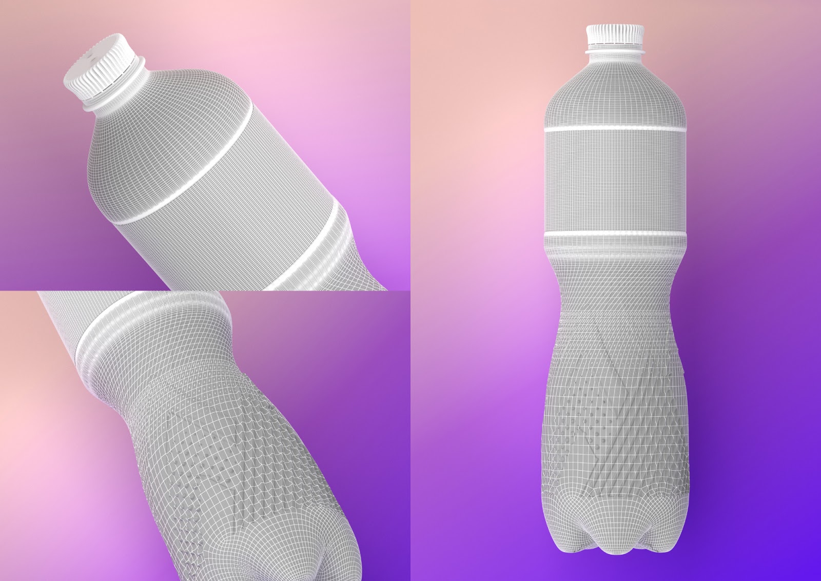 礦泉水瓶子設(shè)計(jì)花了兩年時(shí)間(圖5)