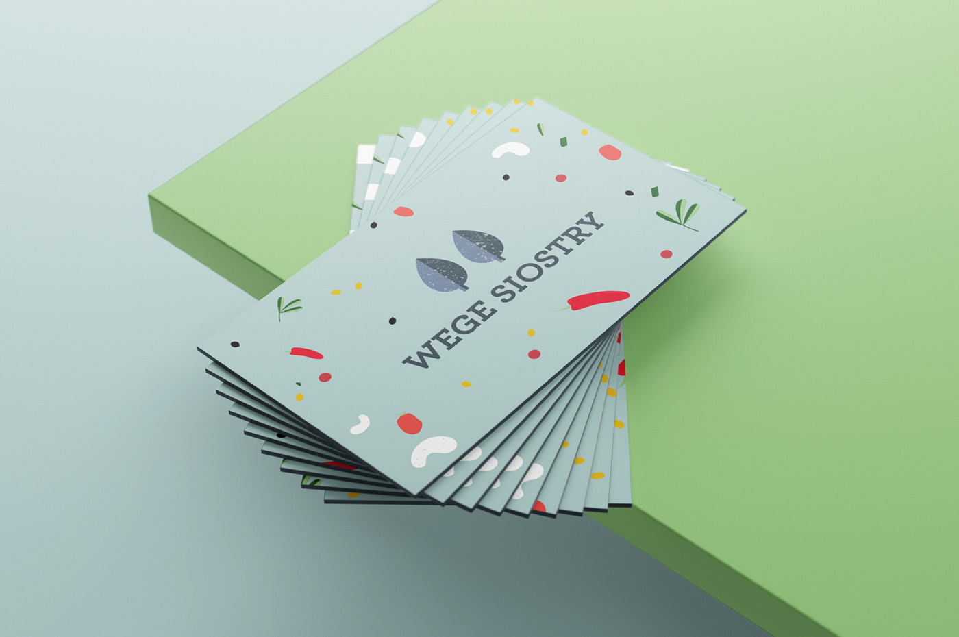 素食品牌包裝設計清新友愛(圖2)