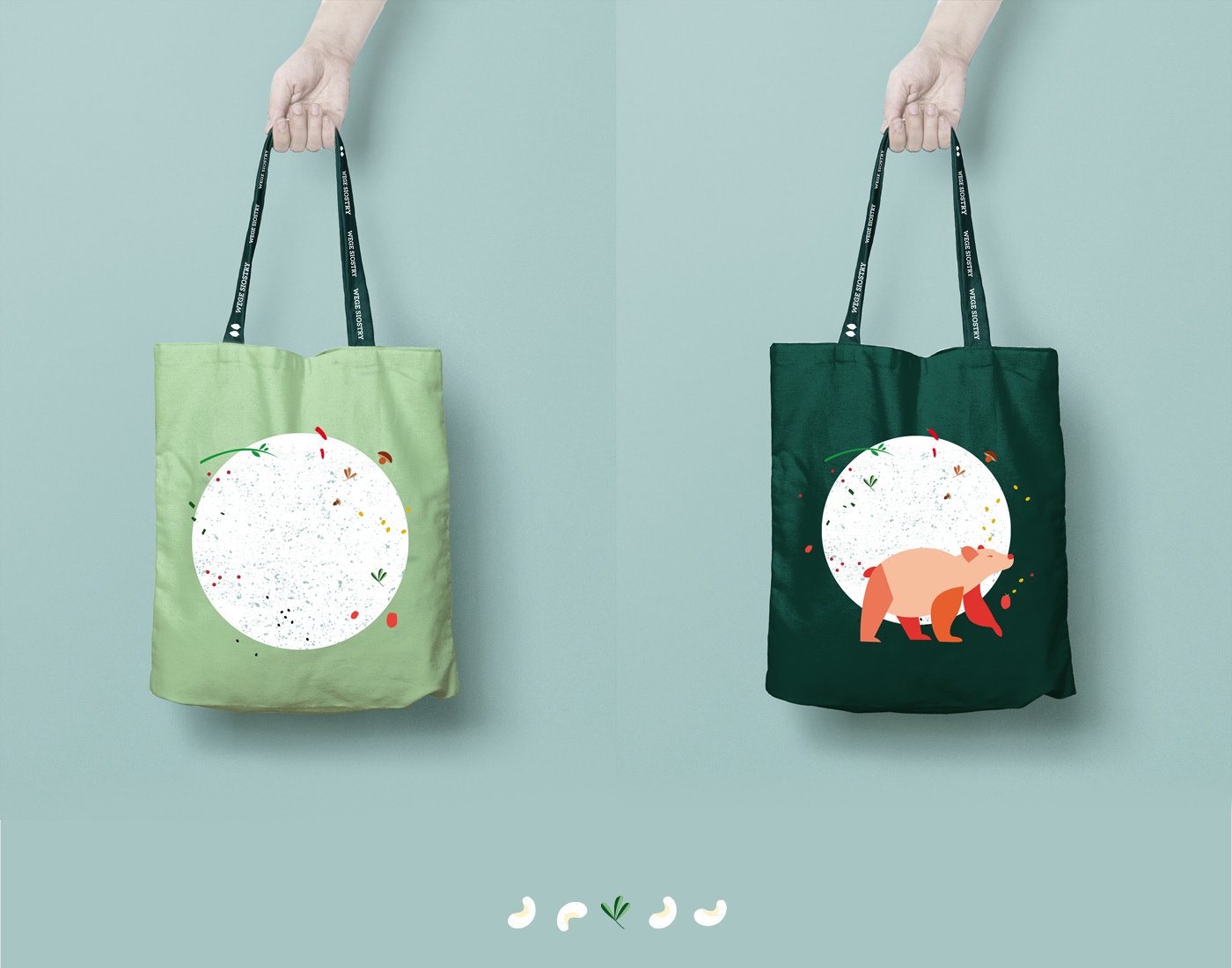 素食品牌包裝設計清新友愛(圖8)