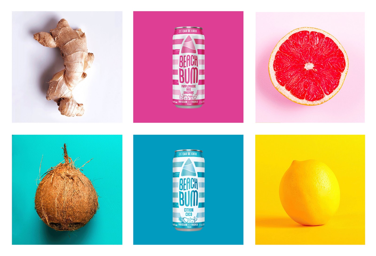 椰汁包裝充分利用視覺強制的力量(圖4)