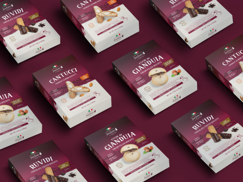 餅干包裝盒包裝袋設計(圖1)