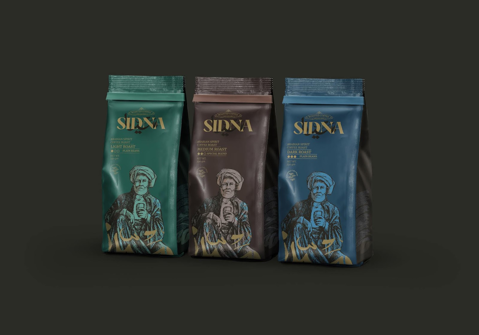 咖啡包裝設(shè)計圖片與理念(圖2)