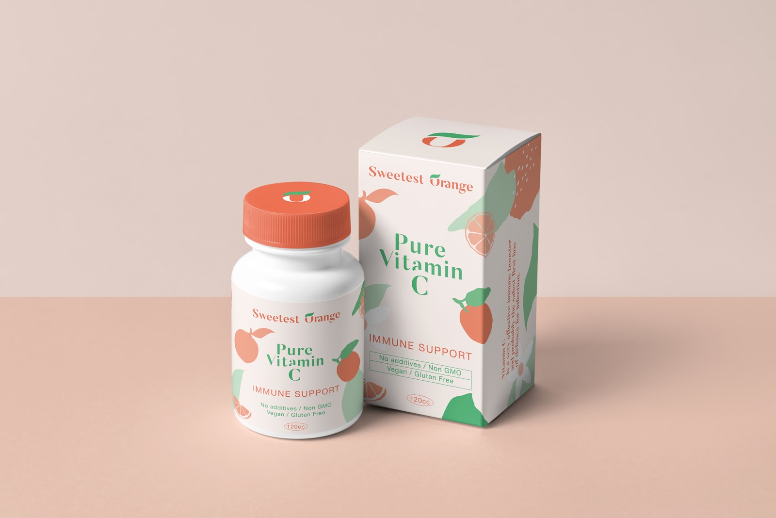 維生素C補充劑包裝設計(圖10)