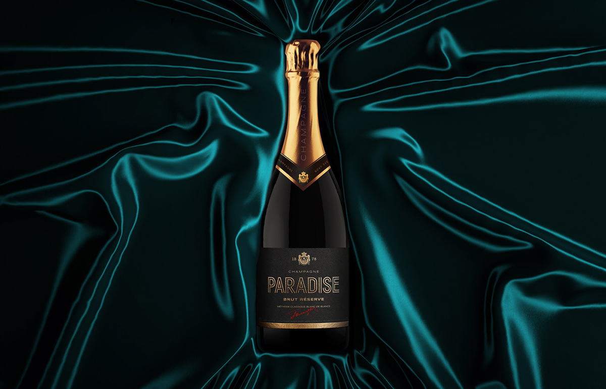 古典香檳包裝設計(圖6)