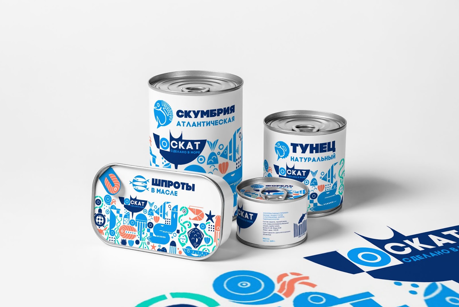 海鮮魚類罐頭包裝設計(圖4)
