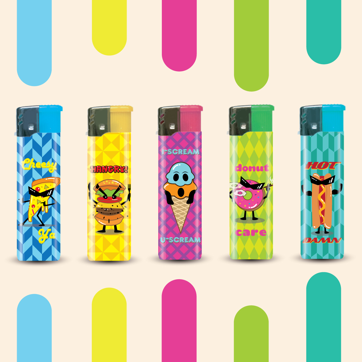 打火機包裝設計(圖1)