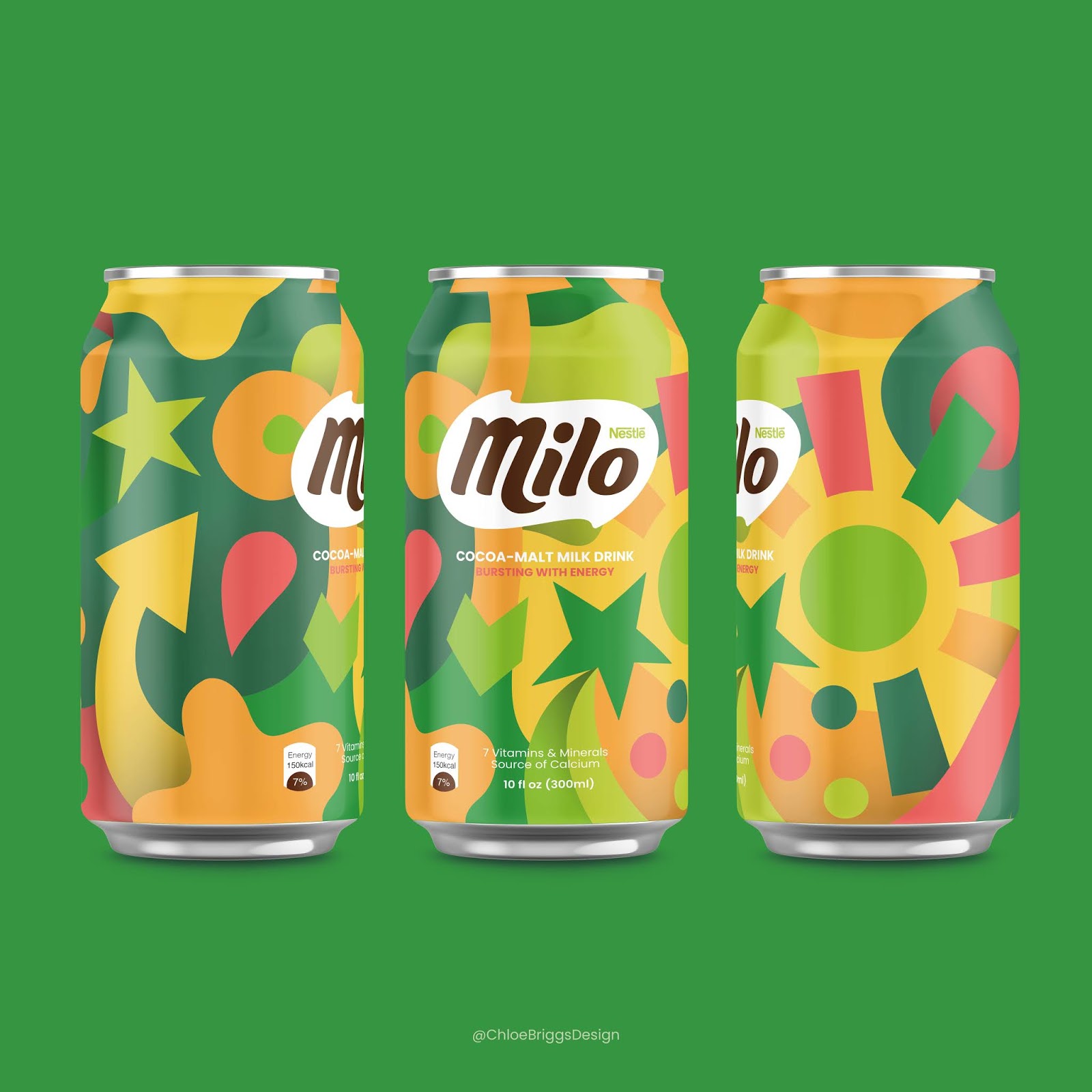 麥芽牛奶飲料包裝設計(圖3)