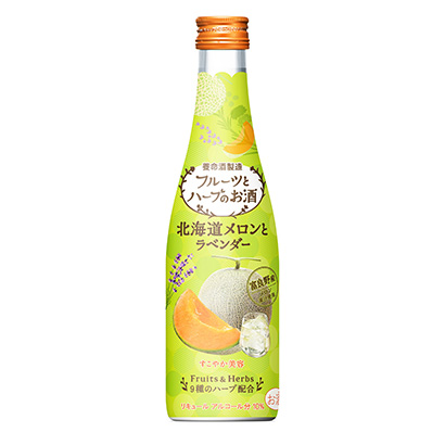 甜瓜風味飲料包裝設計(圖1)