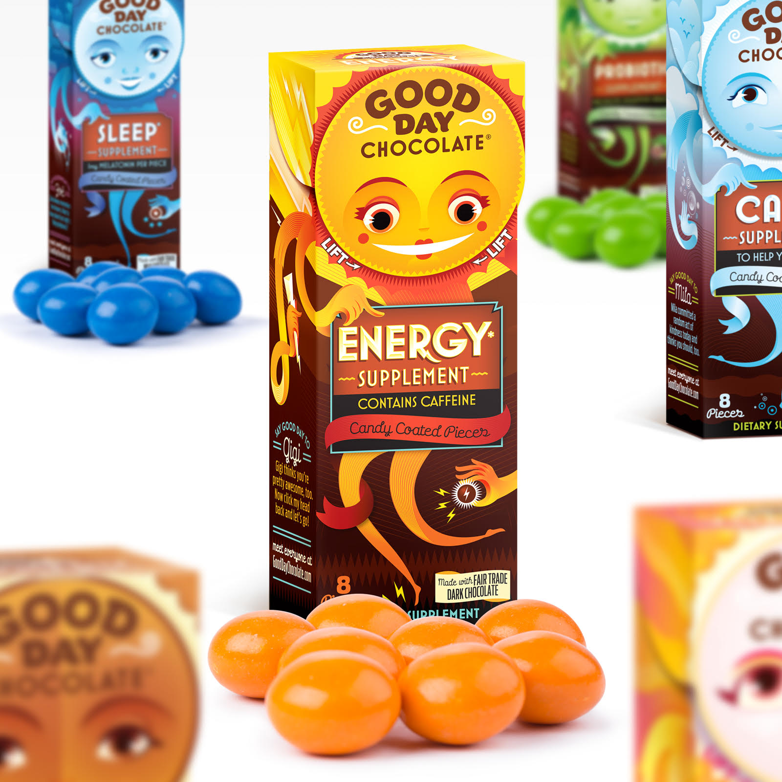 巧克力保健食品包裝設計(圖4)