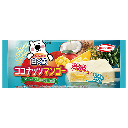 椰子芒果雪糕包裝設計(圖1)