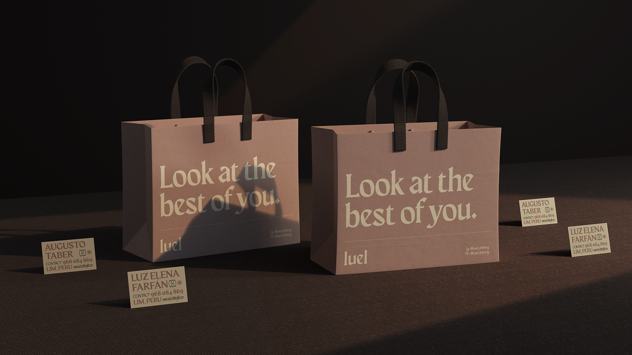 服裝店簡約包裝設計(圖1)