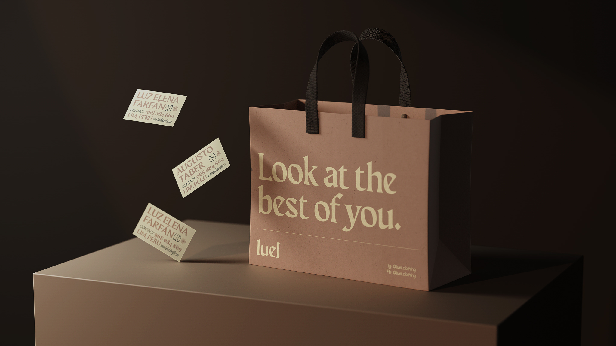 服裝店簡約包裝設計(圖3)