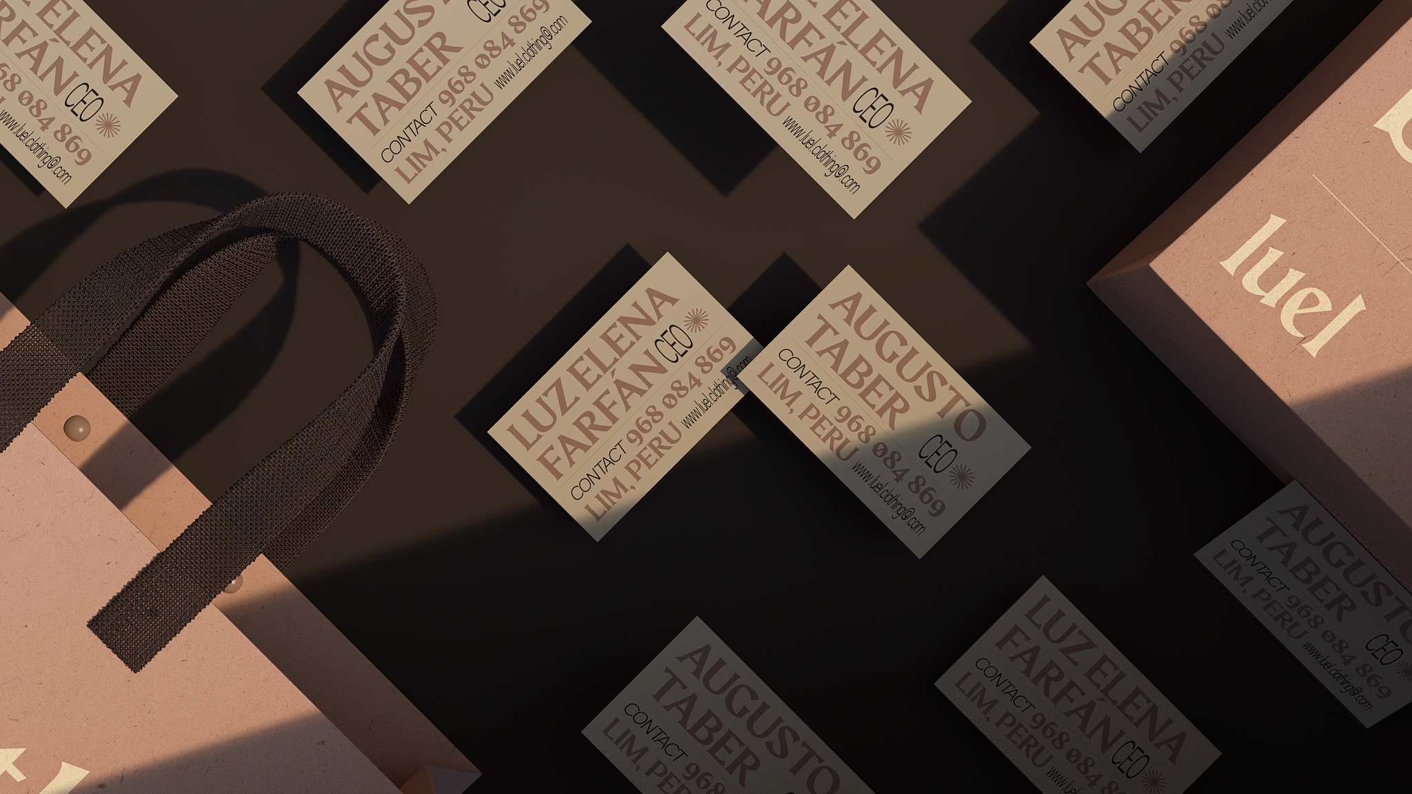 服裝店簡約包裝設計(圖4)