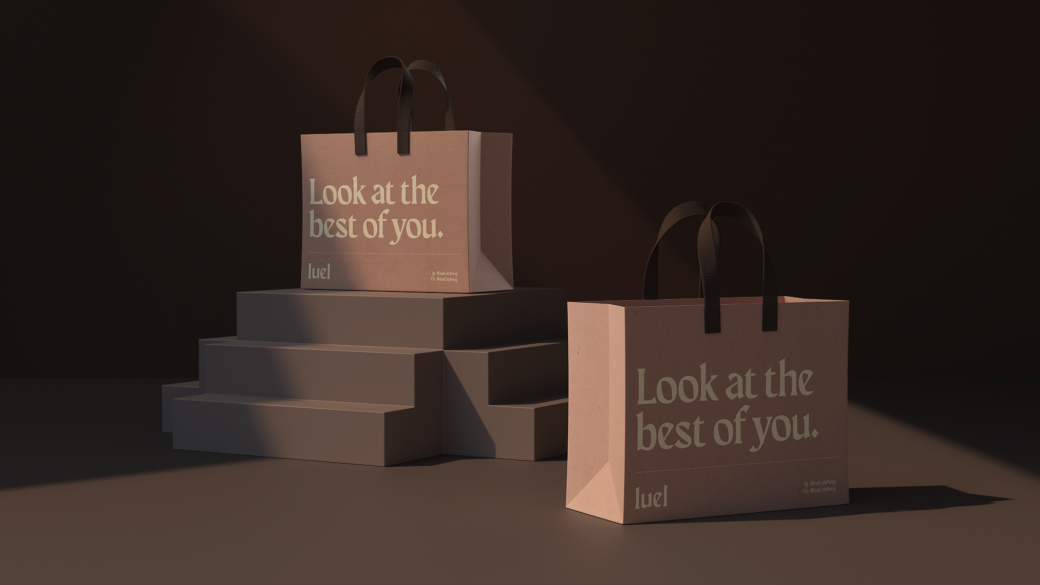 服裝店簡約包裝設計(圖5)