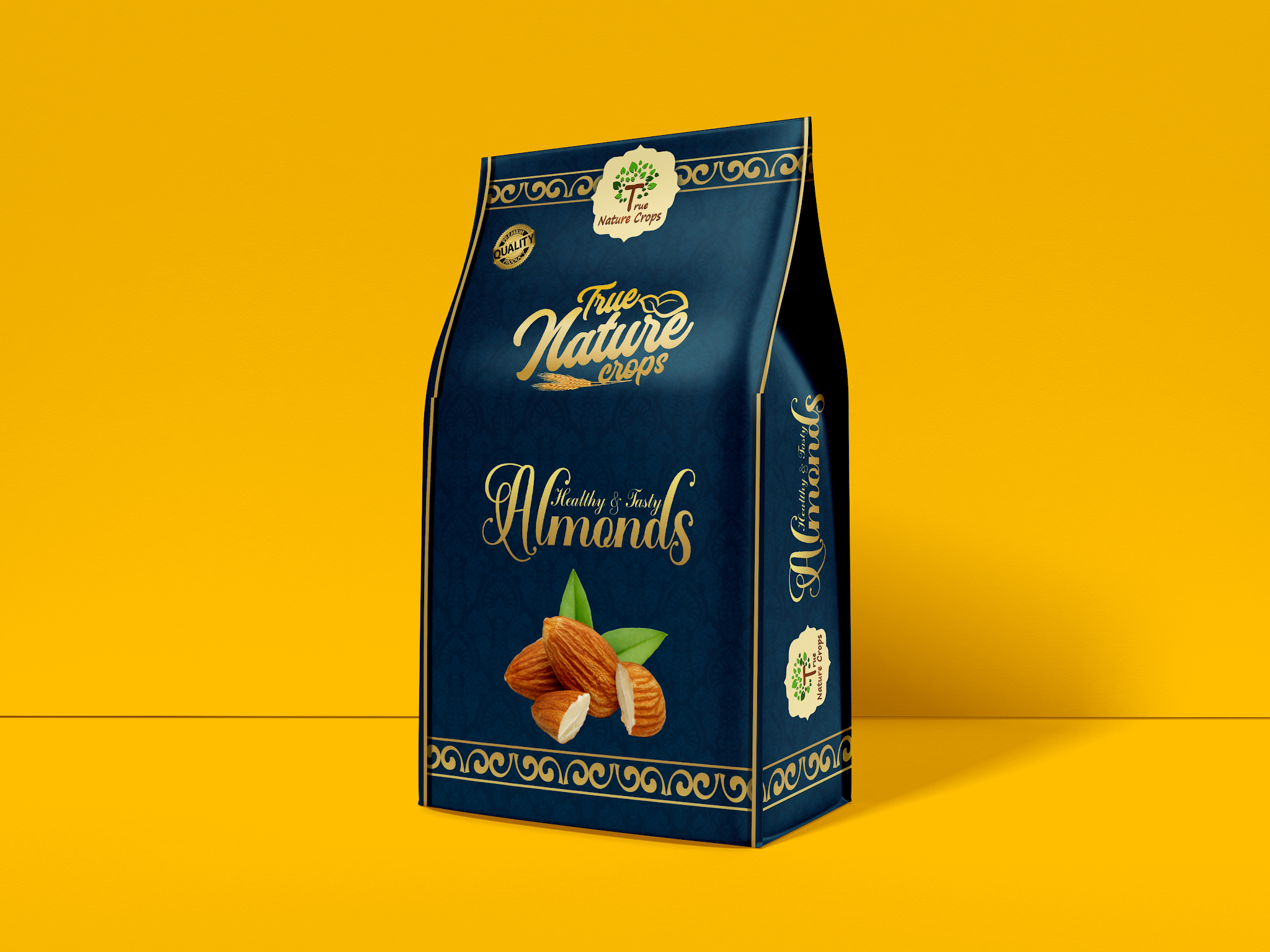 高端的堅果包裝袋設計(圖1)