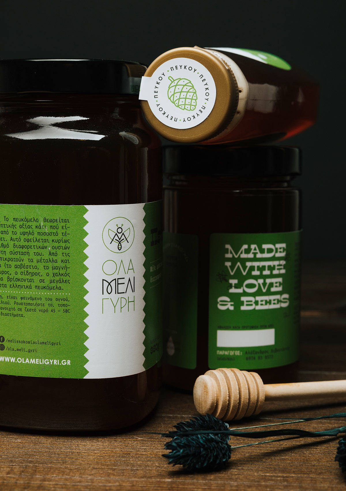 蜂蜜包裝設計參考簡約高端(圖6)