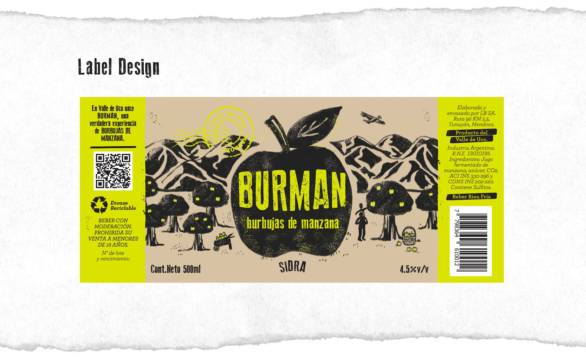 現代感的蘋果酒包裝設計(圖2)