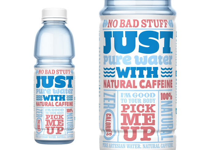 純文字設計的咖啡飲料包裝設計(圖1)