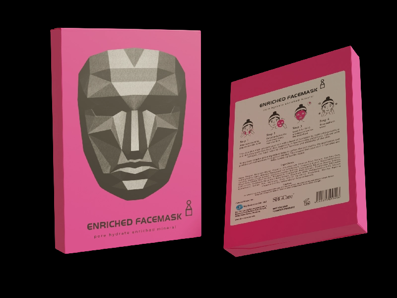 魷魚游戲概念面膜包裝設(shè)計(jì)(圖4) 魷魚游戲概念面膜包裝設(shè)計(jì)(圖4)