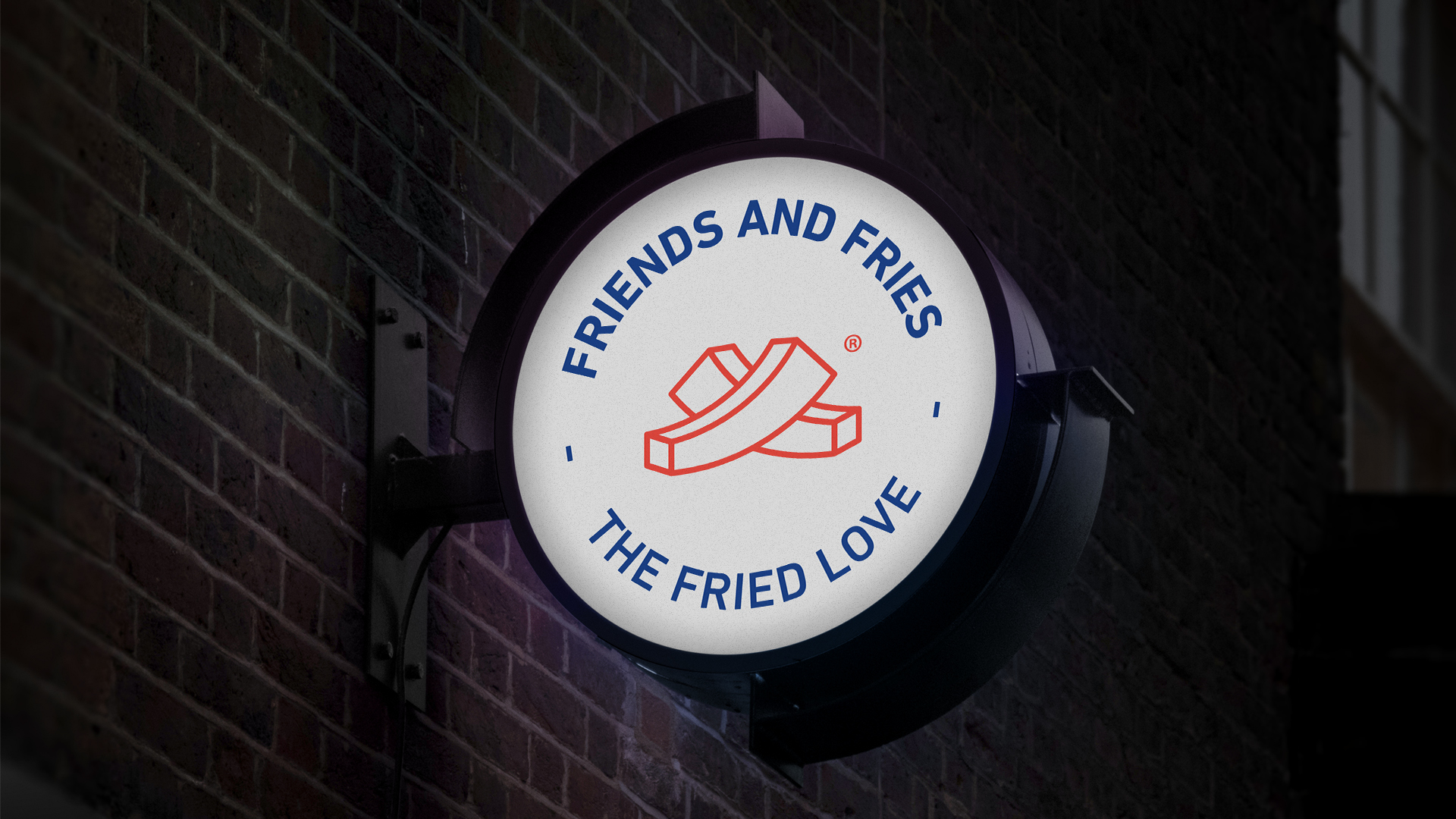 薯條快餐品牌設計參考(圖1)