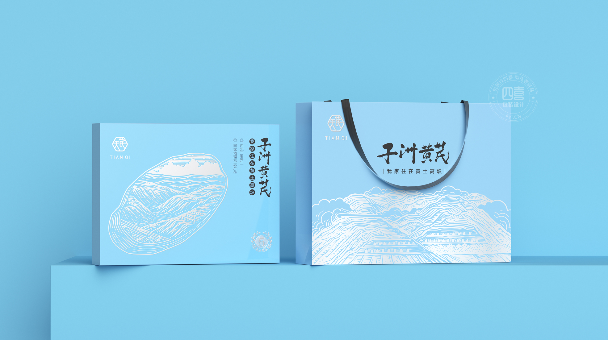 天芪子洲黃芪品牌全案升級(圖3) 天芪子洲黃芪品牌全案升級(圖3)