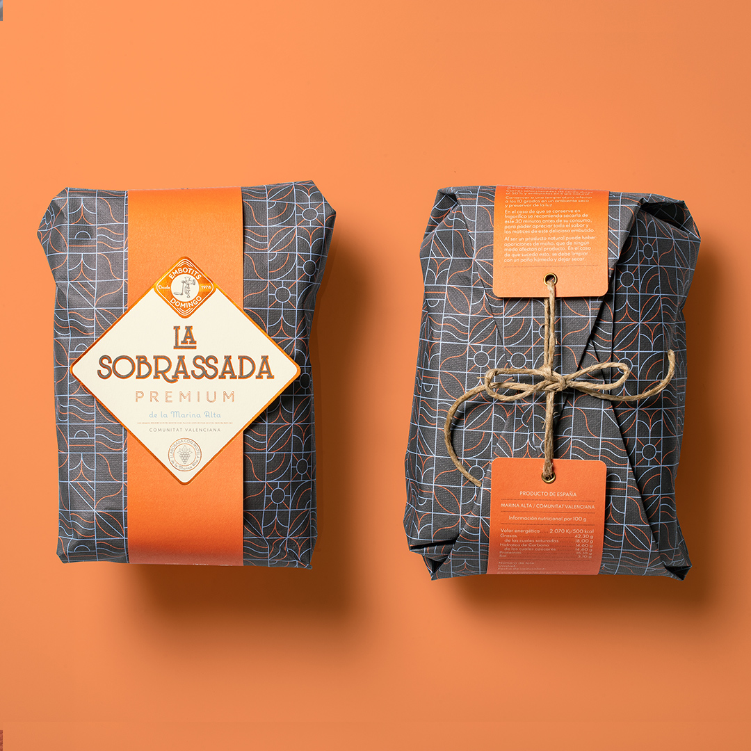 手工香腸包裝設計(圖2)