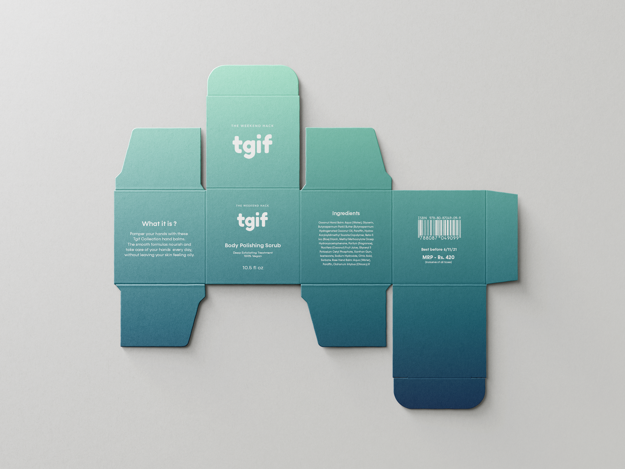 TGIF護(hù)膚和美容產(chǎn)品包裝設(shè)計(jì)(圖6) TGIF護(hù)膚和美容產(chǎn)品包裝設(shè)計(jì)(圖6)