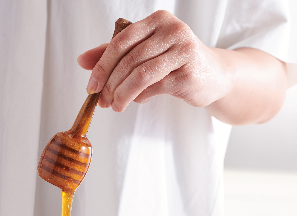 帶有插畫風格的蜂蜜包裝設計(圖2)