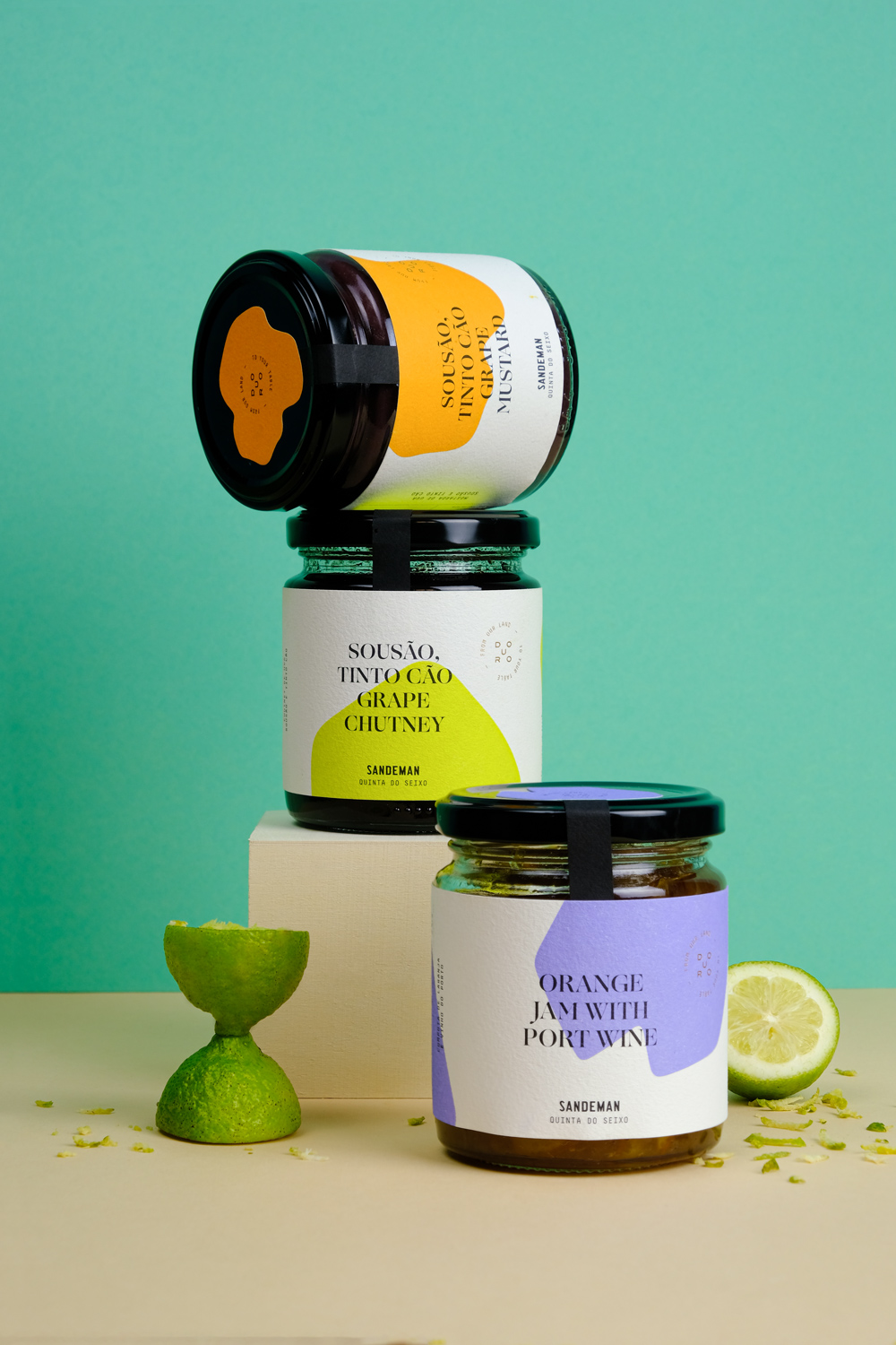 色彩鮮艷的風味果醬包裝設計欣賞(圖3)