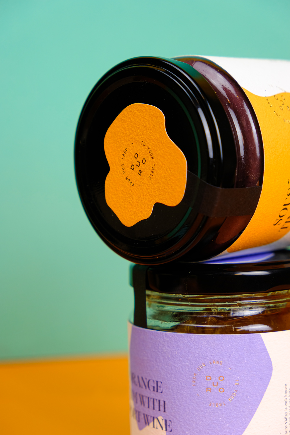 色彩鮮艷的風味果醬包裝設計欣賞(圖4)