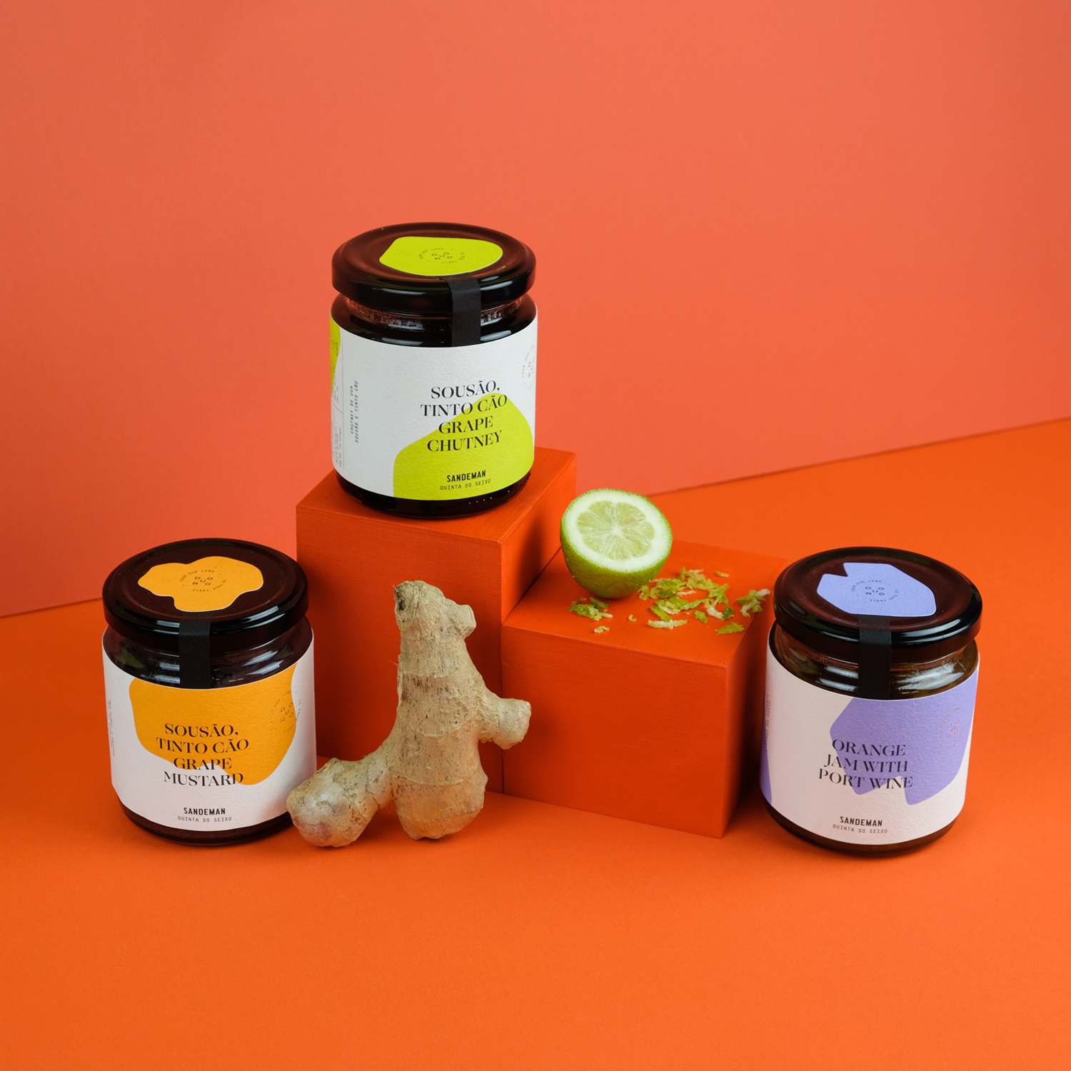 色彩鮮艷的風味果醬包裝設計欣賞(圖10)