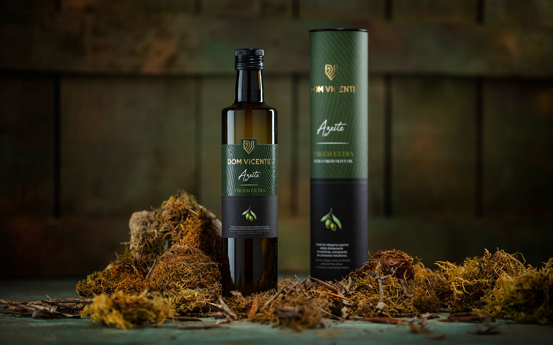 優質的橄欖油包裝這樣設計非常有現代感(圖1)