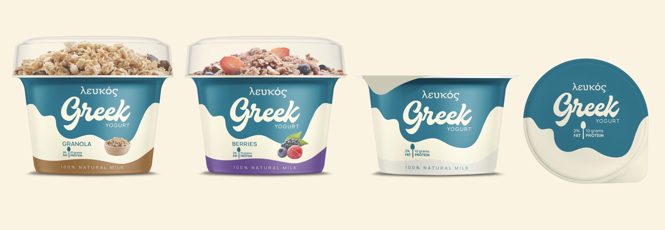 風味酸奶包裝設計參考(圖4)