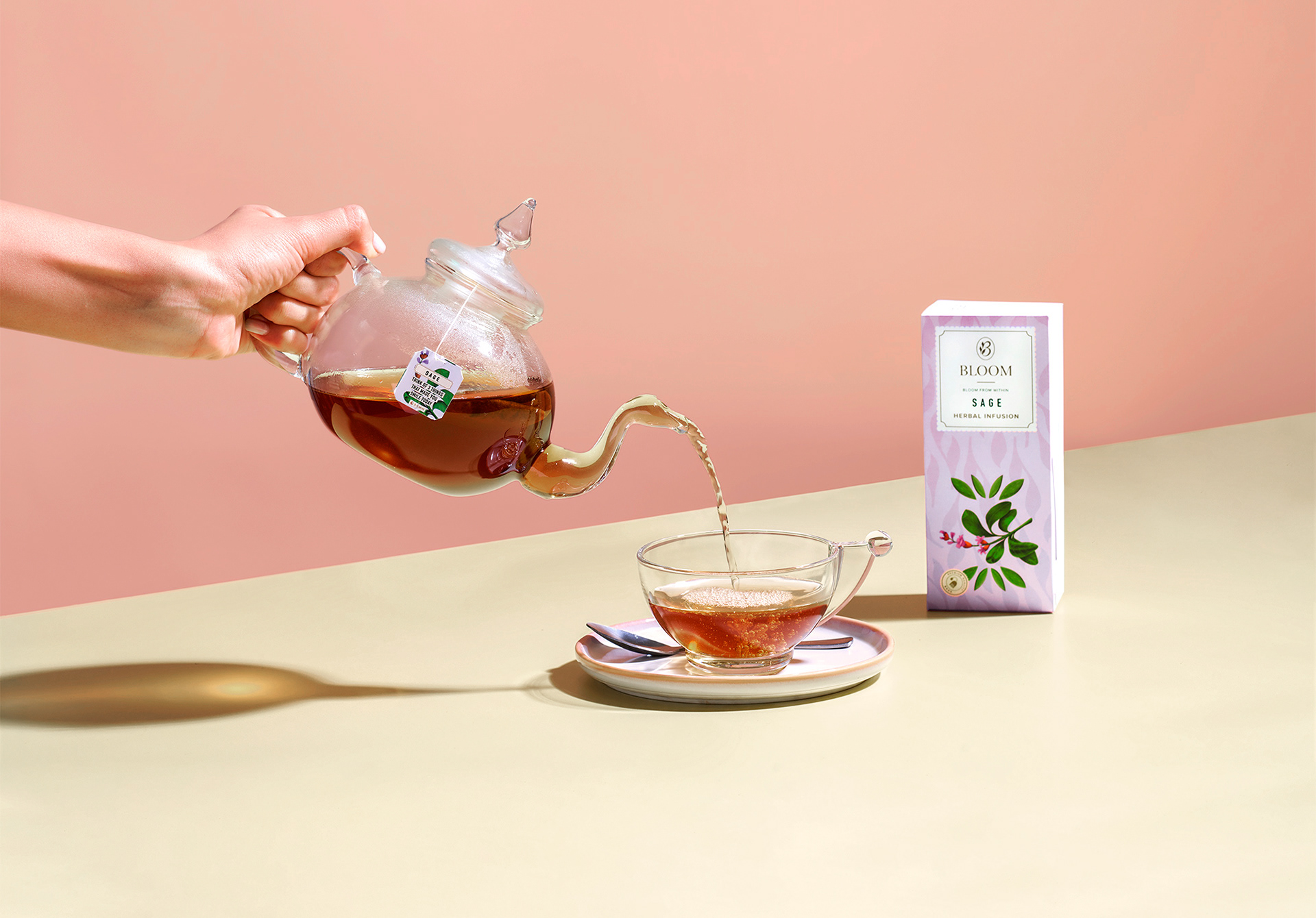 繪畫風格的草本茶包裝設計這樣做(圖4)