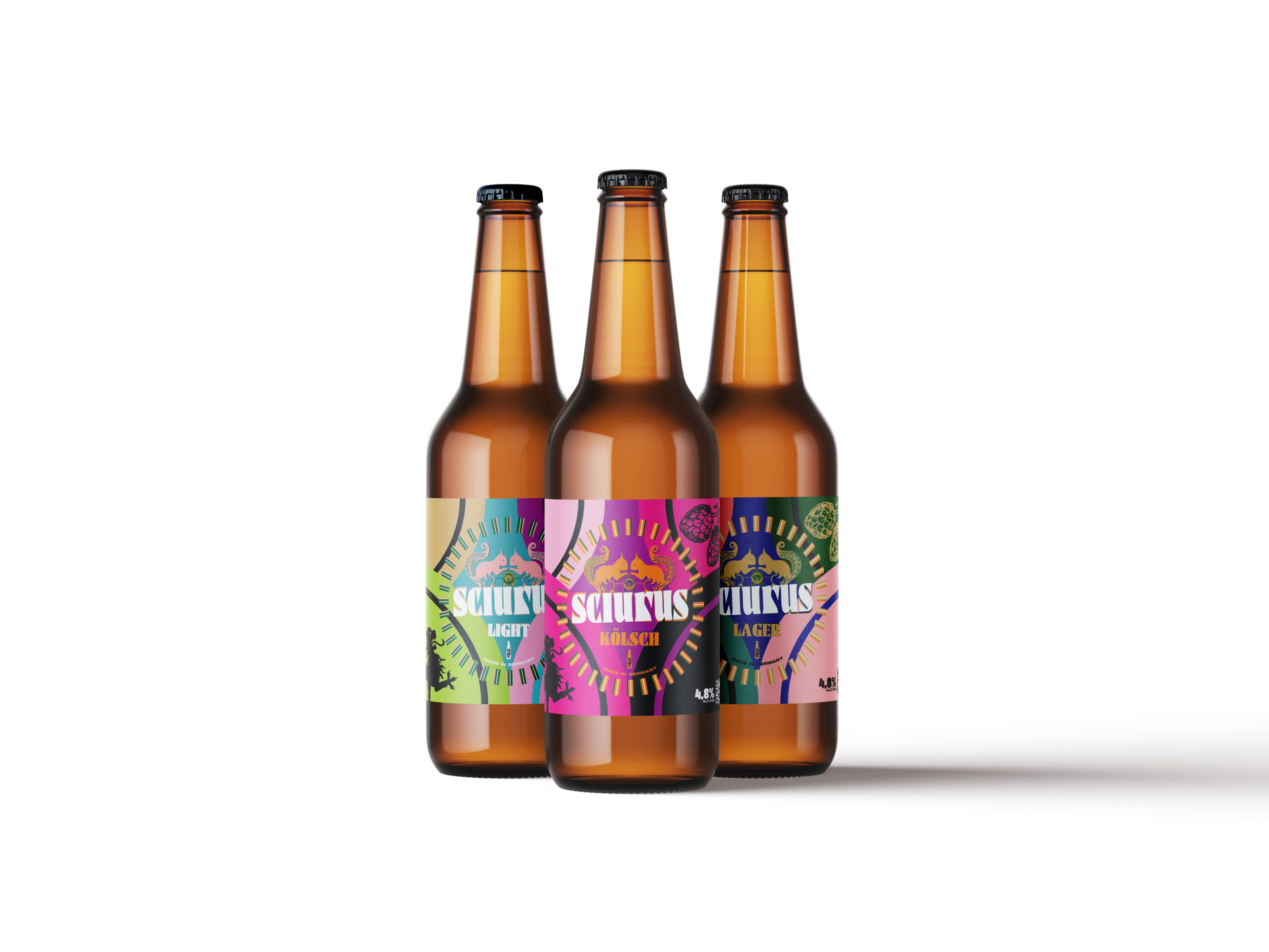 手繪字符和圖形的啤酒包裝這樣設(shè)計(jì)(圖6)