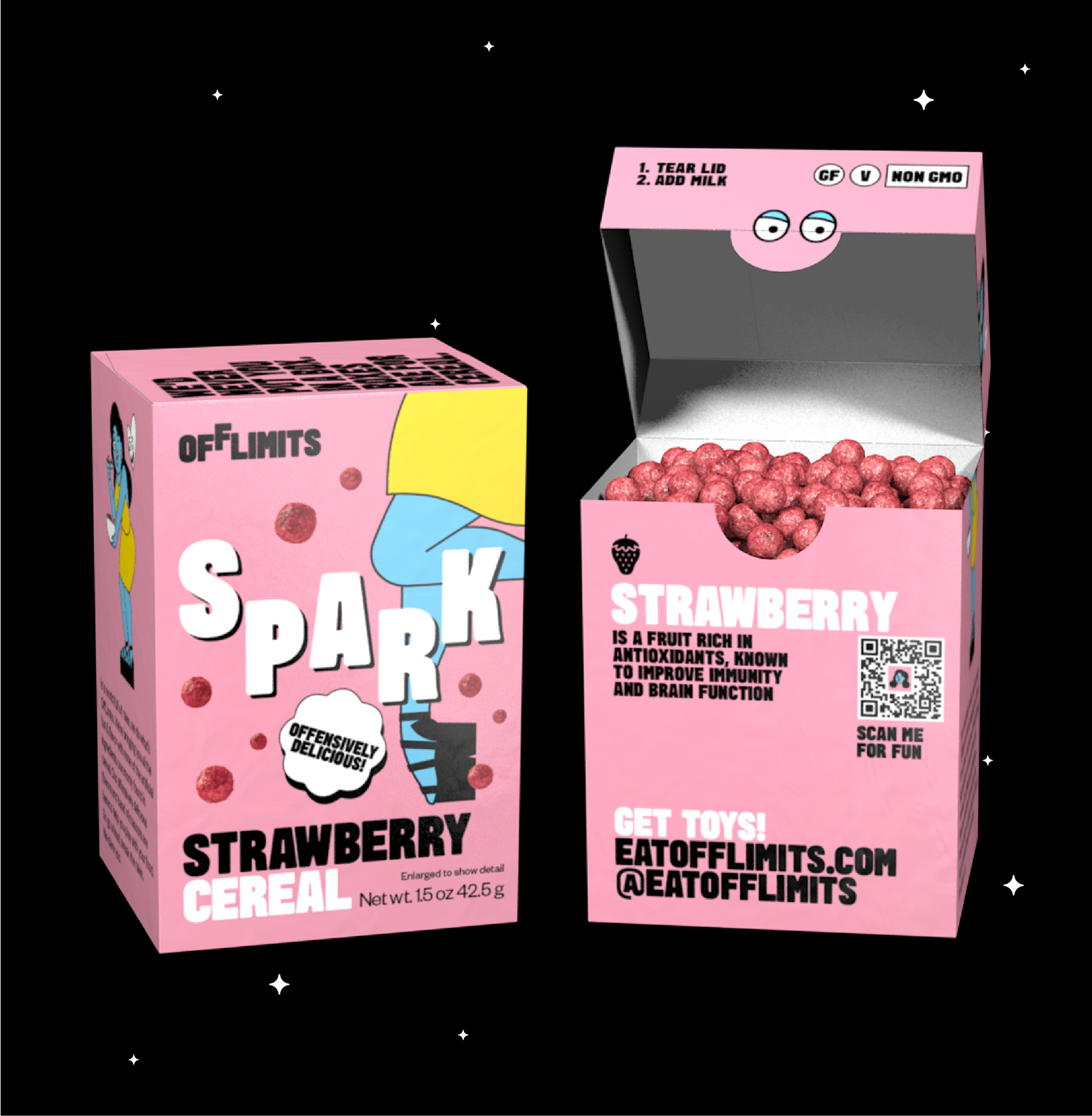 創新麥片盒包裝設計(圖3)